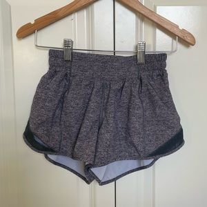 Lululemon Gray Hotty Hot 2.5” Shorts